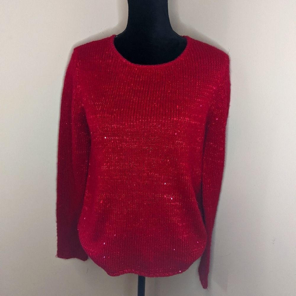 Bright Red Sparkly Narciso Rodriguez small